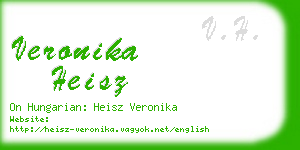 veronika heisz business card